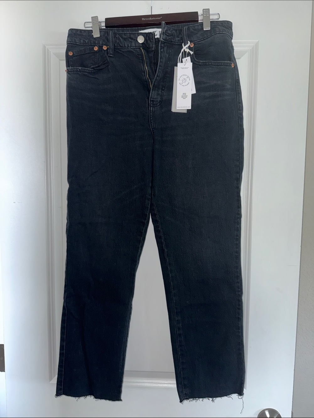 DAZE Denim Women's Black Straight-Leg Jeans